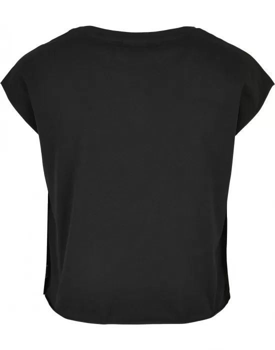 Дамска тениска в черен цвят Urban Classics от органичен памук, Тениски - Hoodstyle.bg