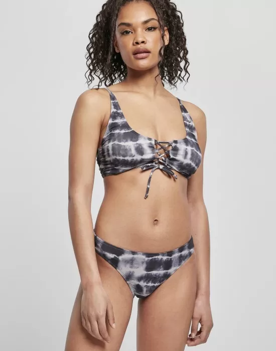 Бански костюм от две части Urban Classics Lace Up Tie Dye, Бански - Hoodstyle.bg