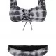 Бански костюм от две части Urban Classics Lace Up Tie Dye, Бански - Hoodstyle.bg