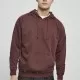 Мъжки суичър в тъмночервен цвят Urban Classics Overdyed, Суичъри - Hoodstyle.bg
