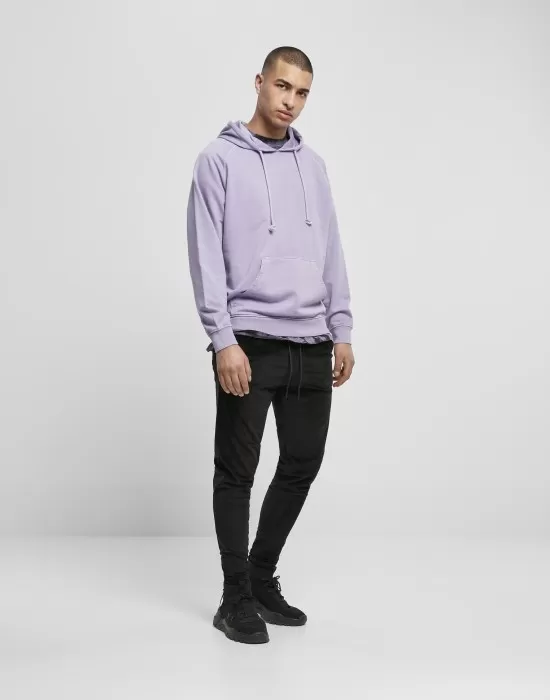Мъжки суичър в лилав цвят Urban Classics Overdyed, Суичъри - Hoodstyle.bg
