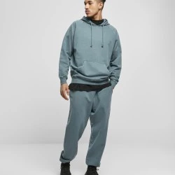 Мъжки суичър в петролно син цвят Urban Classics Overdyed 