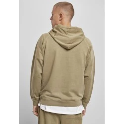 Мъжки суичър в цвят каки Urban Classics Overdyed khaki 