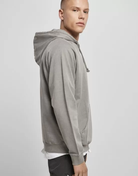 Мъжки суичър в сив цвят Urban Classics Overdyed, Суичъри - Hoodstyle.bg