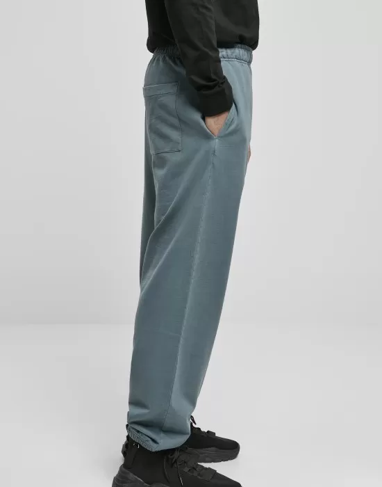 Мъжко долнище в петролно син цвят Urban Classics Overdyed, Долнища - Hoodstyle.bg