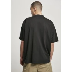 Мъжка тениска в черен цвят Urban Classics Mock Neck 