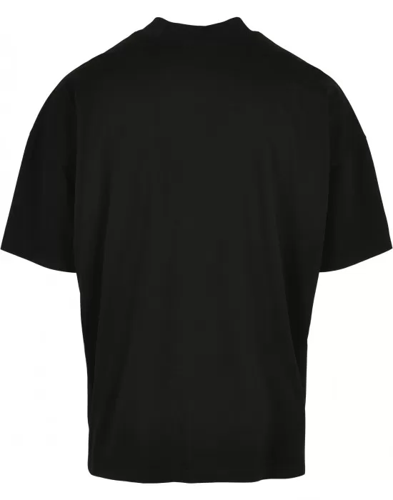 Мъжка тениска в черен цвят Urban Classics Mock Neck, Тениски - Hoodstyle.bg