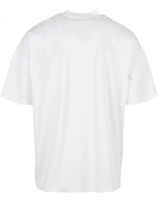 Мъжка тениска в бял цвят Urban Classics Mock Neck, Тениски - Hoodstyle.bg