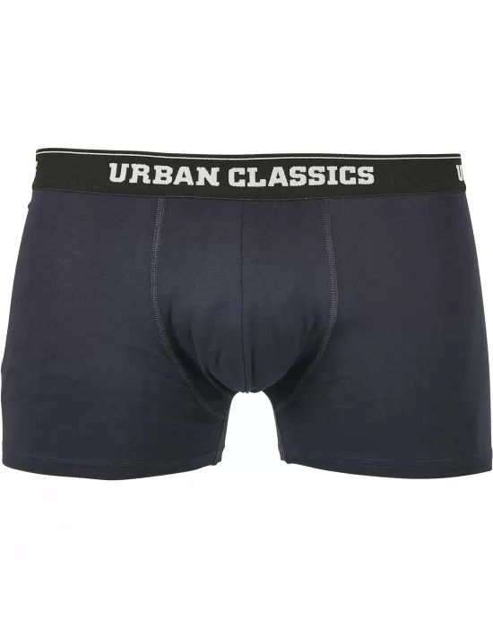 Комплект от 5 чифта боксерки Urban Classics /aop white grey navy black, Мъже - Hoodstyle.bg