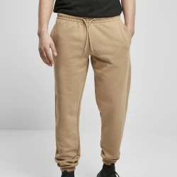 Мъжко долнище в бежов цвят Urban Classics Basic Sweatpants 2.0 