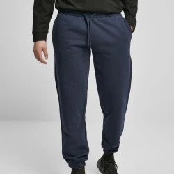 Мъжко долнище в тъмносин цвят Urban Classics Basic Sweatpants 2.0 