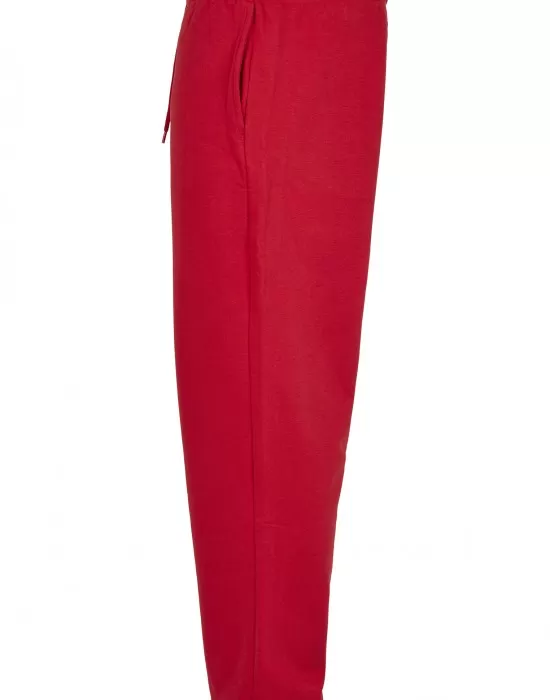 Мъжко долнище в червен цвят Urban Classics Basic Sweatpants 2.0, Долнища - Hoodstyle.bg
