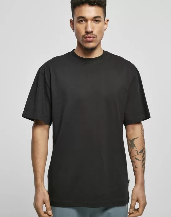Мъжка тениска в черен цвят Urban Classics от органичен памук, Тениски - Hoodstyle.bg