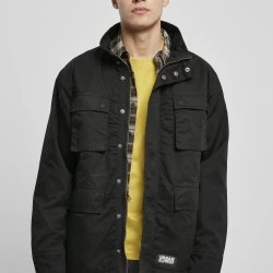 Мъжко яке в черен цвят Urban Classics Big M-65 