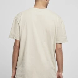 Мъжка тениска в бежов цвят Urban Classics Baseball