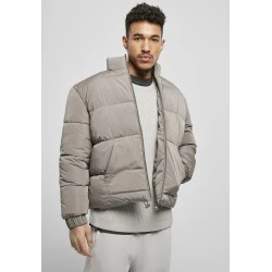 Мъжко зимно късо яке Urban Classics в сив цвят 