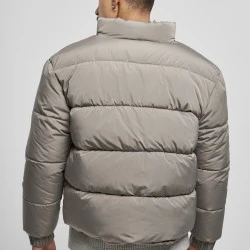Мъжко зимно късо яке Urban Classics в сив цвят 