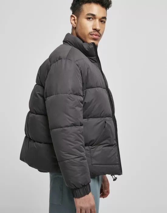 Мъжко зимно късо яке Urban Classics в черен цвят, Зимни якета - Hoodstyle.bg