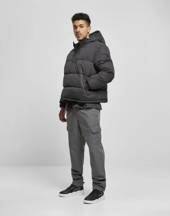 Мъжко късо яке в черен цвят Urban Classics, Зимни якета - Hoodstyle.bg