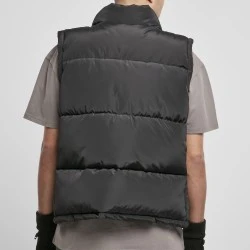 Мъжки елек в черен цвят Urban Classics Block Puffer 