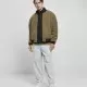 Мъжко пухкаво яке в масленозелен цвят Urban Classics, Якета Пролет / Есен - Hoodstyle.bg