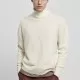 Мъжки поло пуловер в пясъчен цвят Urban Classics Roll Neck, Блузи - Hoodstyle.bg