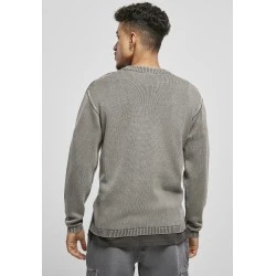 Мъжки пуловер в сив цвят Urban Classics Washed