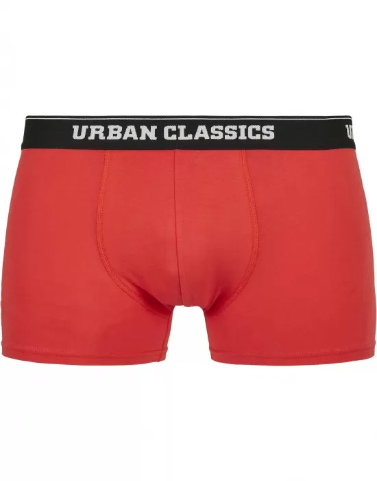 Комплект 3 чифта боксерки Urban Classics /nicolaus aop treegreen popred, Мъже - Hoodstyle.bg