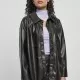 Дамска риза от изкуствена кожа Urban Classics Ladies Faux Leather Overshirt, Жилетки - Hoodstyle.bg