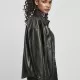 Дамска риза от изкуствена кожа Urban Classics Ladies Faux Leather Overshirt, Жилетки - Hoodstyle.bg