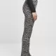 Дамски клин с висока талия Urban Classics Ladies High Waist Zebra Boot Cut Leggings, Клинове - Hoodstyle.bg
