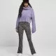 Дамски къс пуловер в лилав цвят Urban Classics Ladies Short Chenille Turtleneck Sweater, Блузи - Hoodstyle.bg