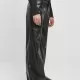 Дамски панталони от изкуствена кожа Urban Classics Ladies Faux Leather Wide Leg Pants, Панталони - Hoodstyle.bg