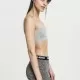 Дамски топ в сив цвят Urban Classics Ladies Bandeau Top grey, Жени - Hoodstyle.bg