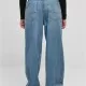 Дамски широки дънки в син цвят Urban Classics Ladies Denim Pants, Дънки - Hoodstyle.bg