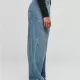 Дамски широки дънки в син цвят Urban Classics Ladies Denim Pants, Дънки - Hoodstyle.bg