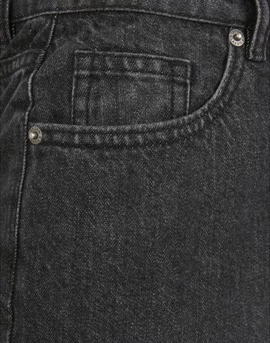 Дамски дънки в черен цвят Urban Classics стил 90-те, Дънки - Hoodstyle.bg