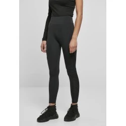 Дамски клин в черен цвят Urban Classics Ladies Highwaist Biker Tech Mesh 