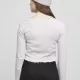 Дамска жилетка в светло лилав цвят Ladies Cropped Rib Cardigan, Блузи - Hoodstyle.bg