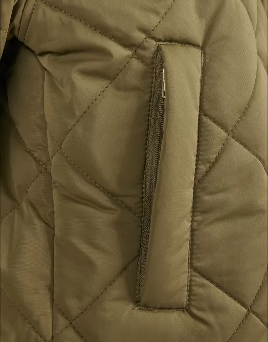 Дамско яке в масленозелен цвят Urban Classics, Якета - Hoodstyle.bg