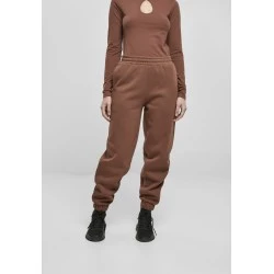 Дамско долнище в кафяв цвят Ladies Organic High Waist Pants