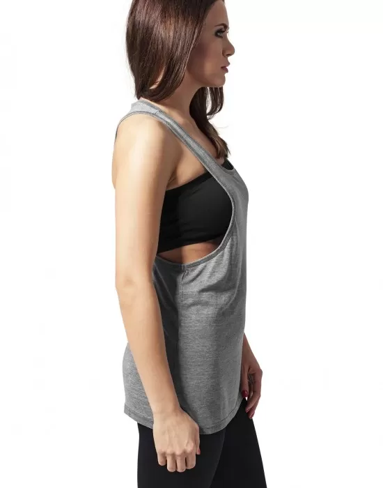 Дамски потник Urban Classics darkgrey, Топове - Hoodstyle.bg