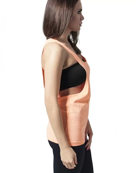Дамски потник Urban Classics Loose Neon в оранжев цвят, Топове - Hoodstyle.bg
