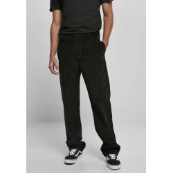 Мъжки панталон в черно Urban Classics Corduroy Workwear 