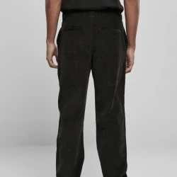 Мъжки панталон в черно Urban Classics Corduroy Workwear 