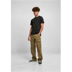Карго панталон в цвят маслина Straight Leg Cargo Pants