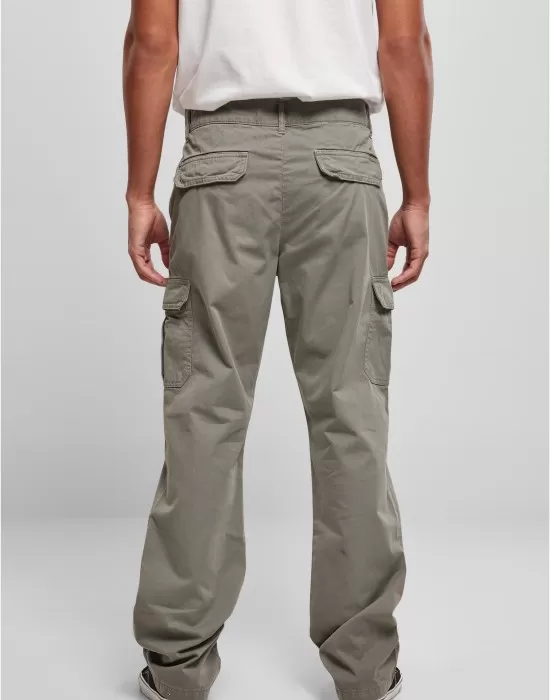Карго панталон в сив цвят Straight Leg Cargo Pants, Панталони - Hoodstyle.bg