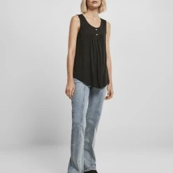 Дамски потник в черен цвят Ladies Viscose Top