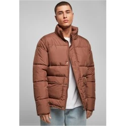 Мъжко яке в кафяв цвят Urban Classics Short Puffer
