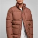 Мъжко яке в кафяв цвят Urban Classics Short Puffer, Зимни якета - Hoodstyle.bg